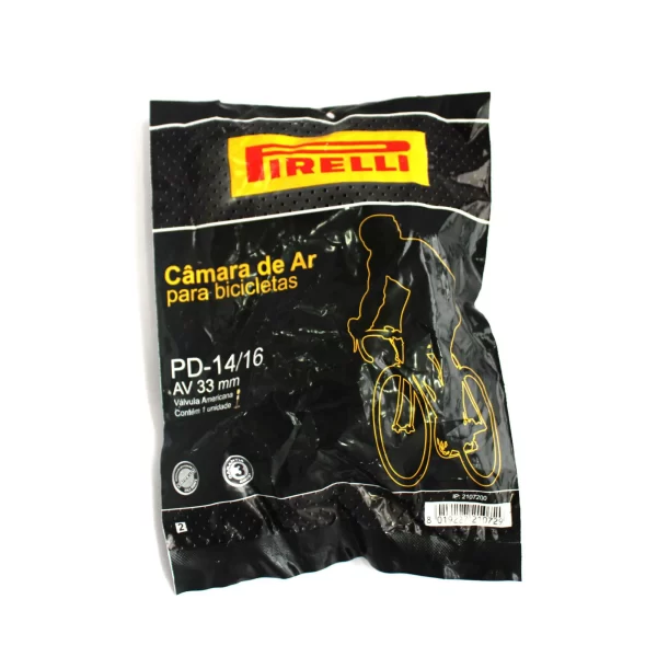Par  Câmaras De Ar Aro 14/16  Pirelli Bico Grosso 33mm. - Image 4