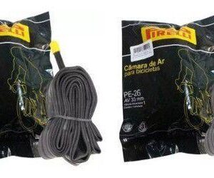 Par Câmaras De Ar Aro 26 Pirelli Bico Grosso 33mm.