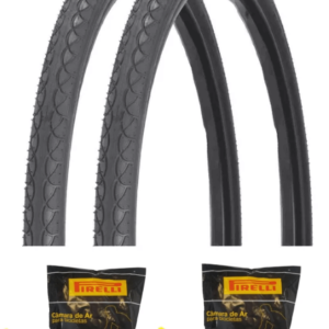 Par Pneu Aro 26x1.3/8 (35-590) Ceci/Brisa Pirelli Touring + Camara de Ar